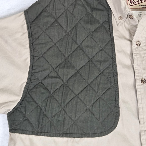 Vintage Woolrich Mens Quilted Bird Fowl Hunting Shirt Shooting Large Duck Vtg - Picture 4 of 15